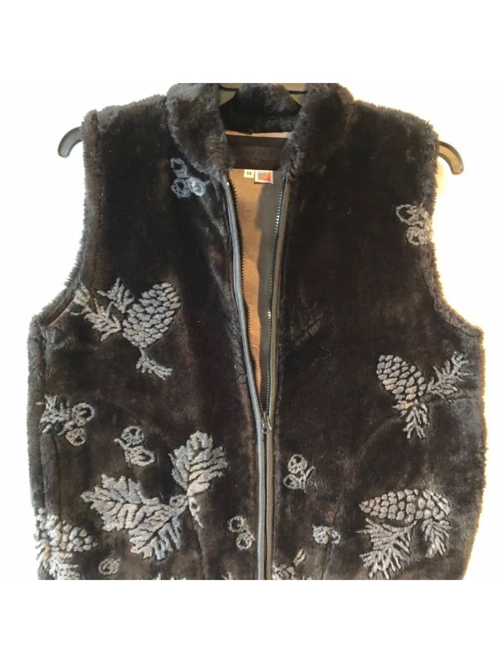 Funky Faux Fur Vest Images In Fur USA Boho Cabincore Gorpcore Nature Lovers